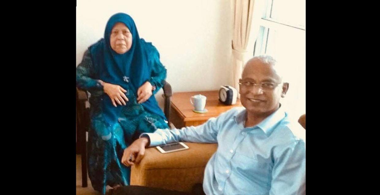 ރައީސް ޞާލިހުގެ މަންމާފުޅު އަވަހާރަވެއްޖެ