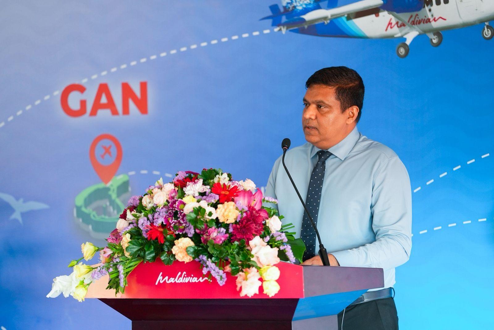 ސަރުކާރުގެ އަމާޒަކީ ގަން އެއާޕޯޓަކީ ދެކުނުގެ ވައިގެ ހަބު ކަމުގައި ހެދުން - އަމީން