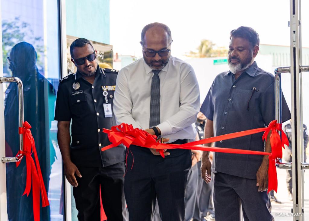 މޯލްޑިވްސް ކަރެކްޝަނަލް ސަރވިސްގެ ފްރަންޓް އޮފީސް ހުޅުމާލޭގައި ހުޅުވައިފި