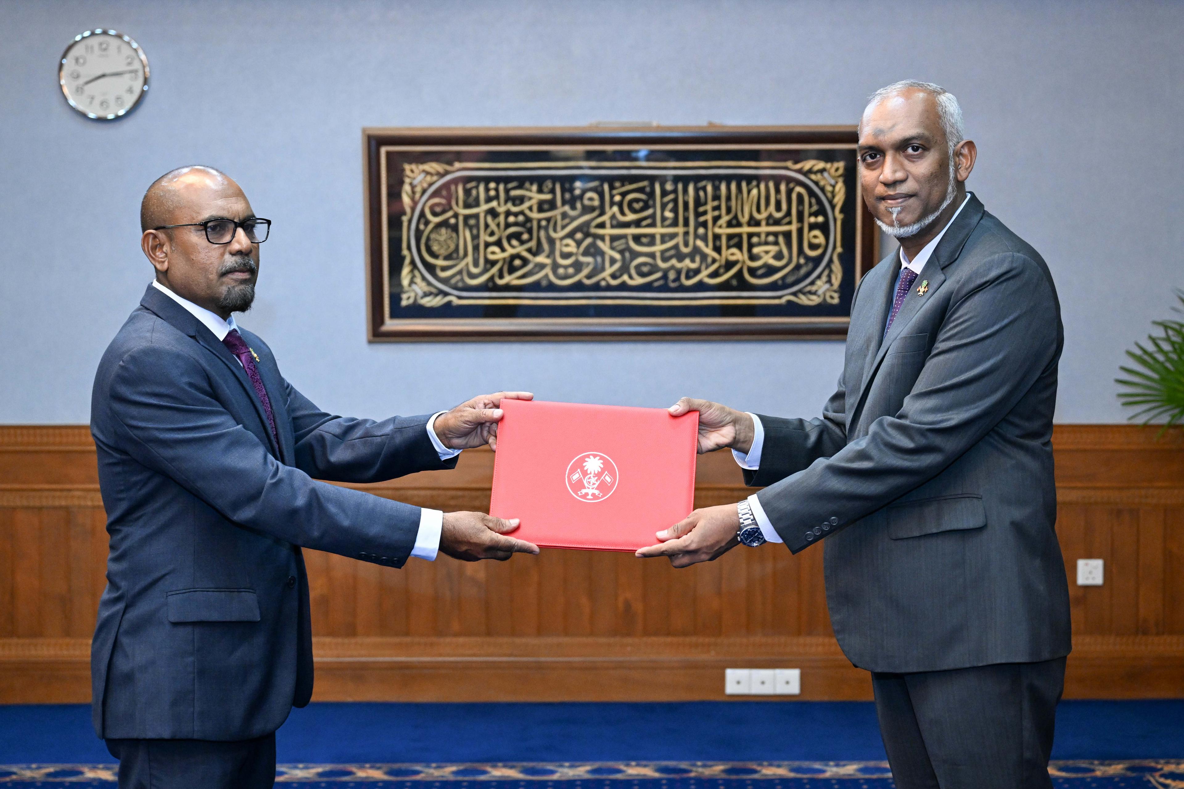 ޑިފެންސް އެންޑް ނޭޝަނަލް ސަރވިސްގެ މަގާމަށް ބޭފުޅަކު އައްޔަންކުރައްވައިފި