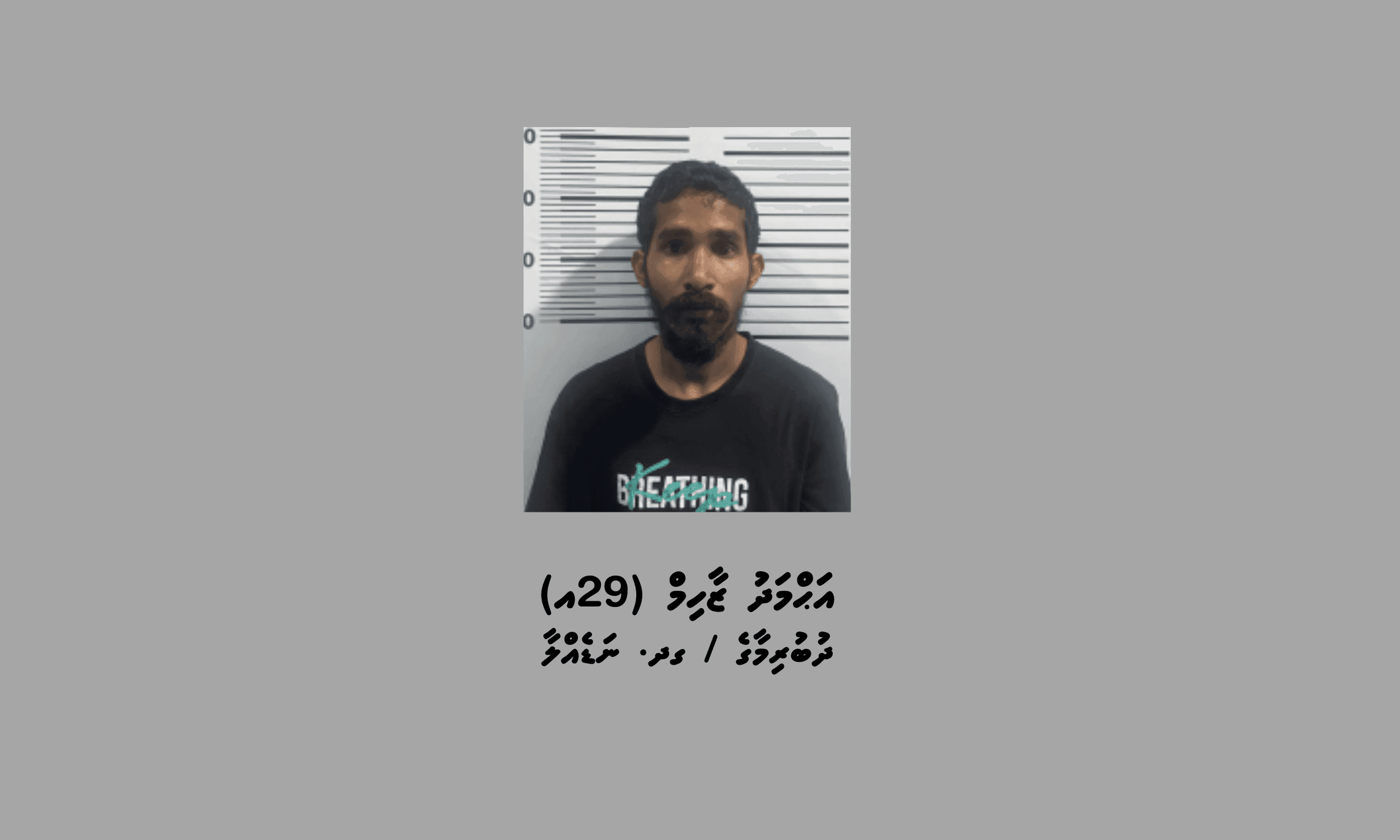 މަސްތުވާތަކެތީގެ މައްސަލާގައި ނަޑެއްލާއިން މީހަކު ހައްޔަރުކޮށްފި