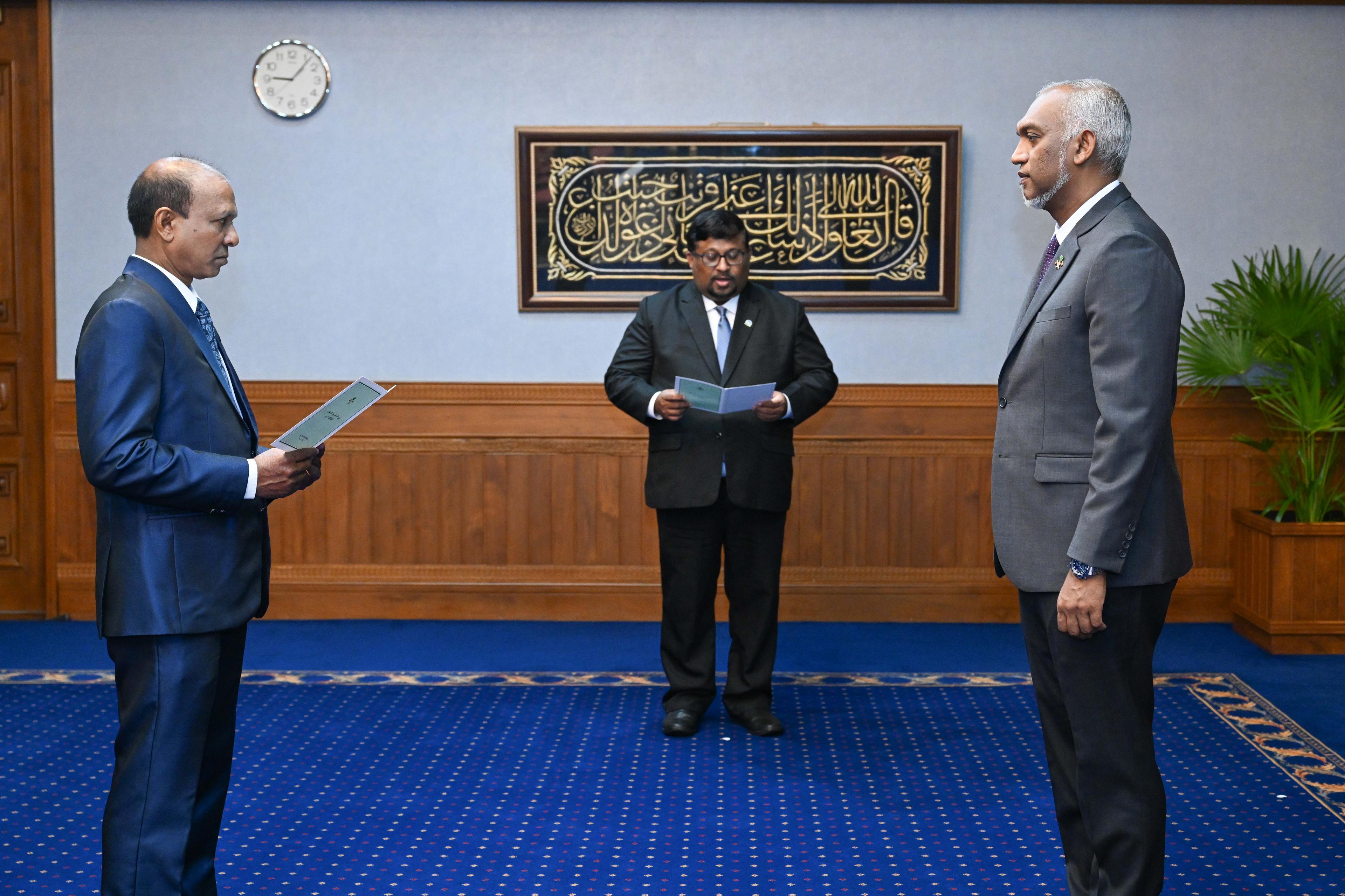 ޖޭއެސްސީގެ މެންބަރު ކަމަށް އަލްއުސްތާޛު ޢަލީ ނަޞީރު އައްޔަންކުރައްވައިފި