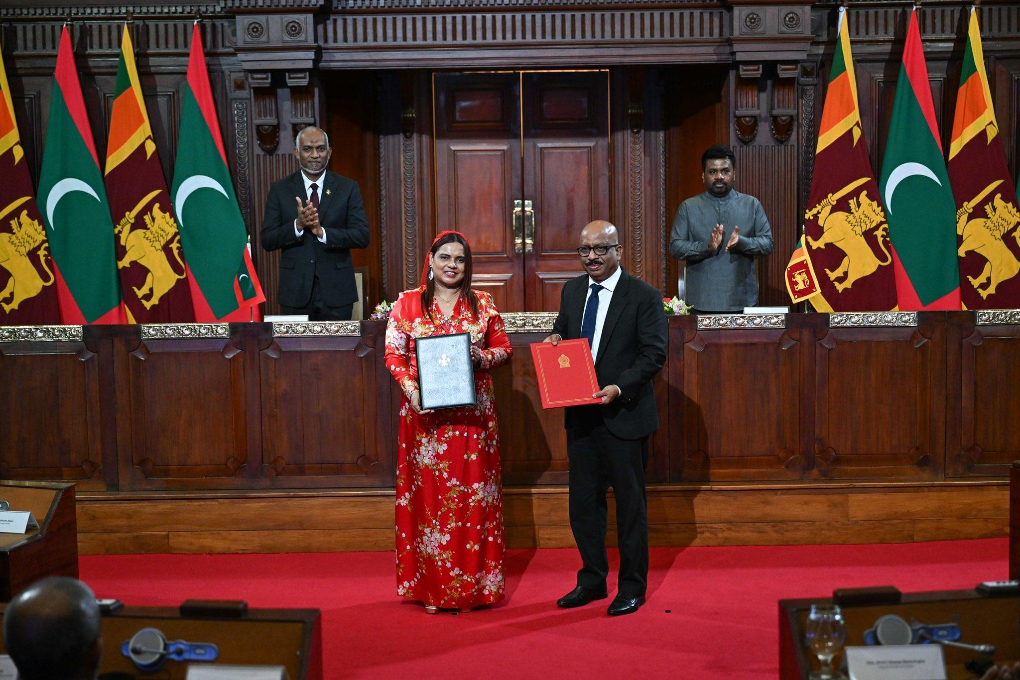 ރާއްޖެއާއި ލަންކާއާ ދެމެދު 7 އެމްއޯޔޫއެއްގައި ސޮއިކޮށްފި