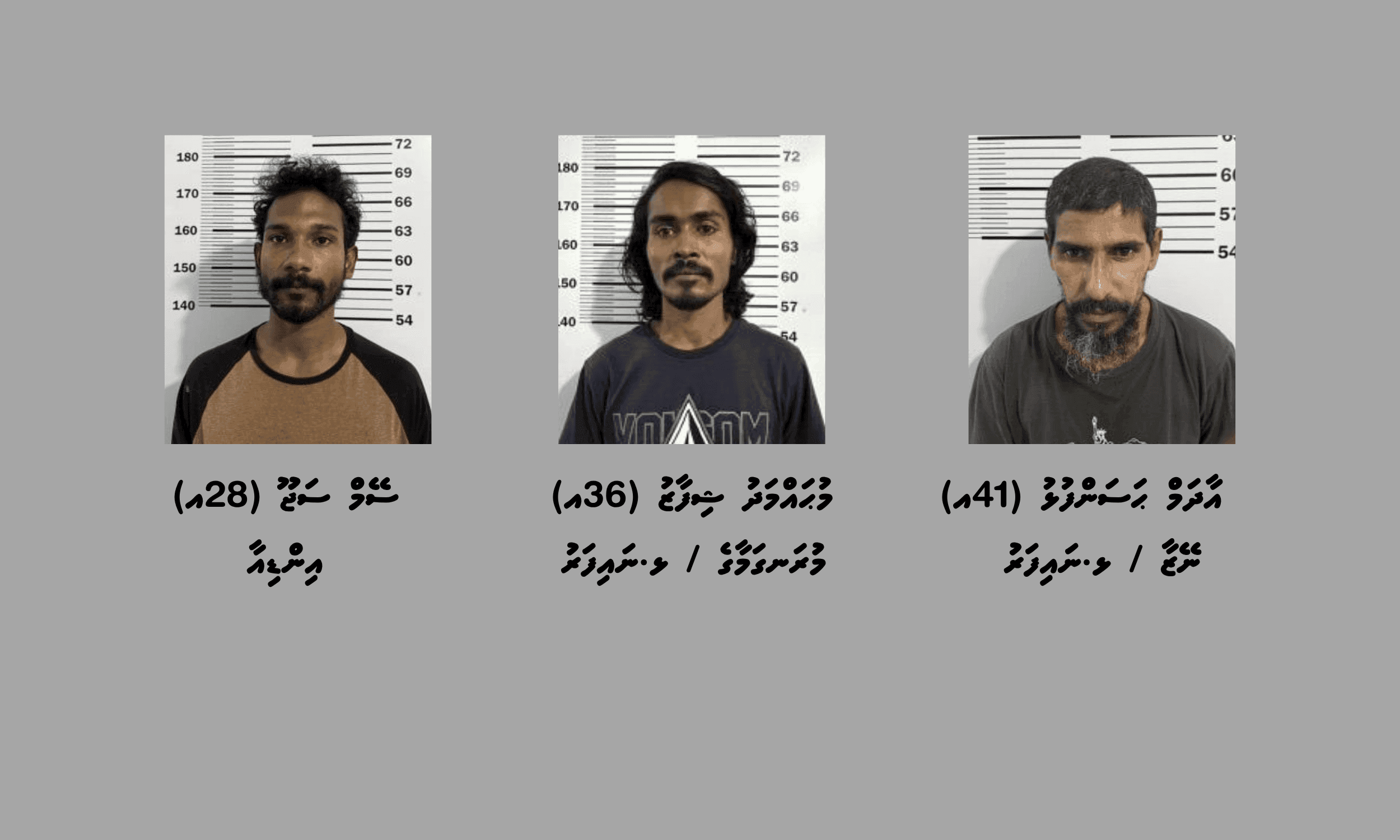 މަސްތުވާތަކެތީގެ މައްސަލާގައި ނައިފަރުން 3 މީހަކު ހައްޔަރުކޮށްފި