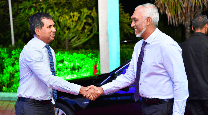 ނަފްރަތާއި ކެހިވެރިކަމުގެ ކޯލިޝަނަށް ޕީއެންސީ ބައިބައެއް ނުކުރެވޭނެ، 2028 ގެ ރިޔާސީ ކެންޑިޑޭޓަކީ ހަމަ ރައީސް މުޢިއްޒު - ސައީދު