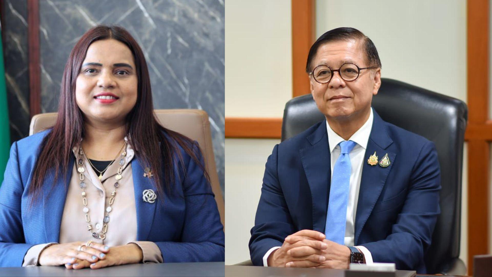 ރާއްޖެއާއި ތައިލެންޑުގެ ޒަމާންވީ ގުޅުން ބަދަހިކުރަން ޚާރިޖީ ވަޒީރުންގެ މުހިންމު ބައްދަލުވުމެއް!