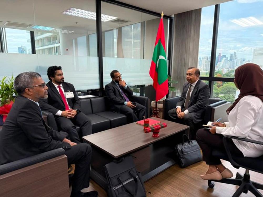 ރާއްޖޭގެ ތިމާވެށި ހިމާޔަތްކުރަން ތައިލެންޑުގެ ފަންނީ އެހީ ހޯދުމަށް ސަފީރާއި މަޝްވަރާކޮށްފި