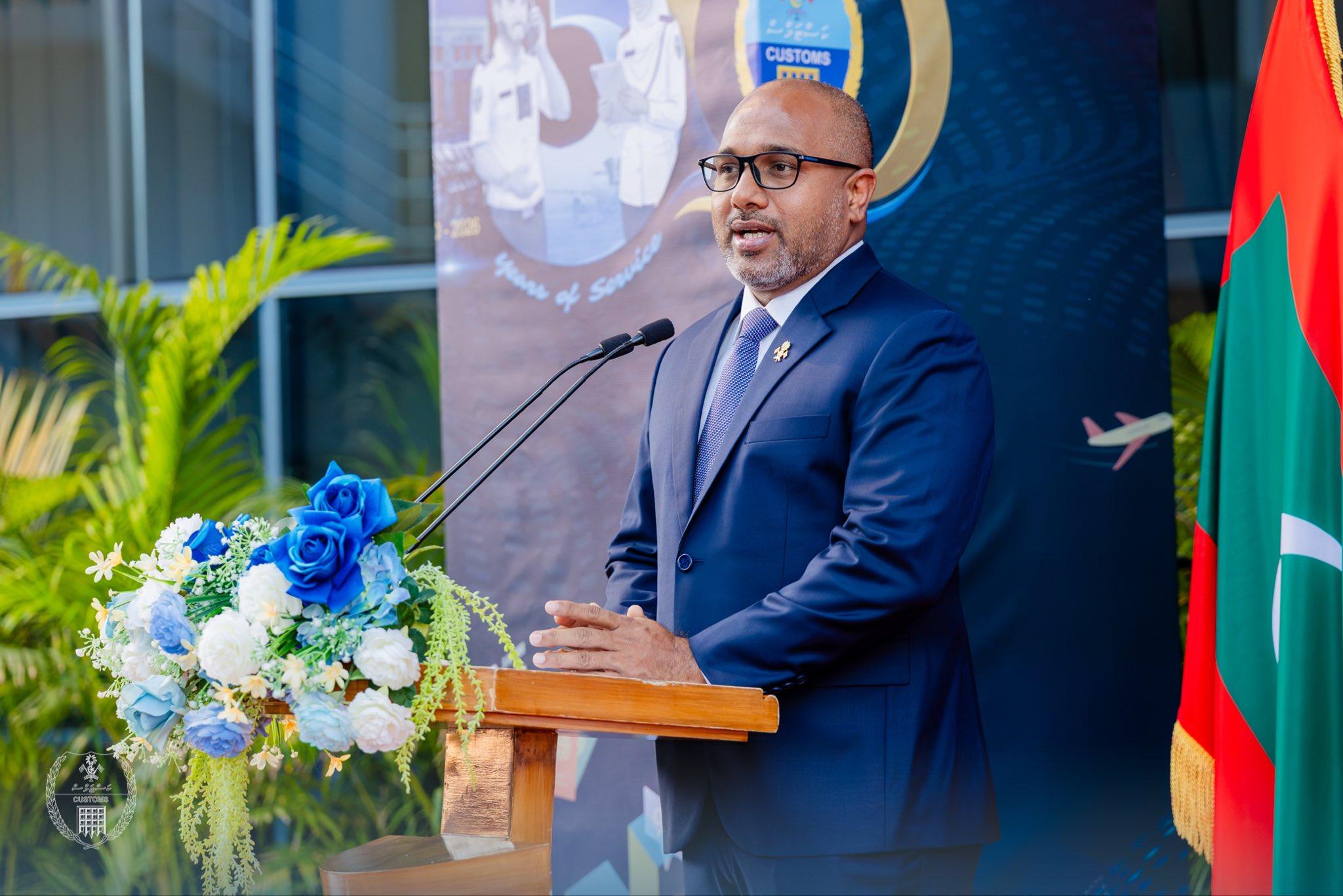 ކަސްޓަމްސްގެ މަސައްކަތް ބައްޓަންވެގެންދާނީ މިހާރަށްވުރެ ޑިޖިޓަލްކޮށް- މިނިސްޓަރު