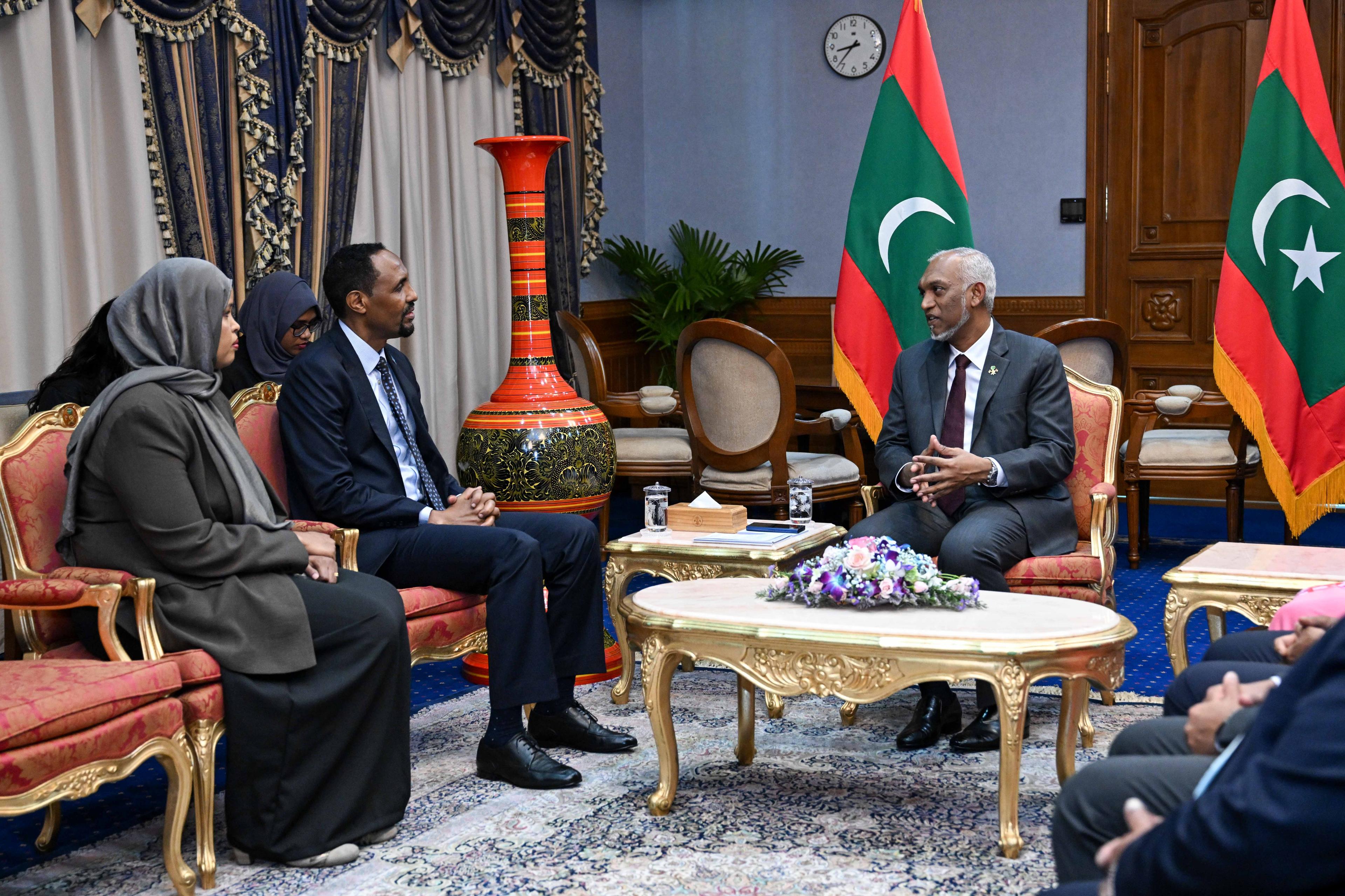 ސޯމާލިޔާ، ފީޖީ، ކޮސޯވާ އަދި ސްލޮވޭނިއާގެ އައު ސަފީރުން، ރައީސް އަށް ފަތްކޮޅު އަރުވައިފި