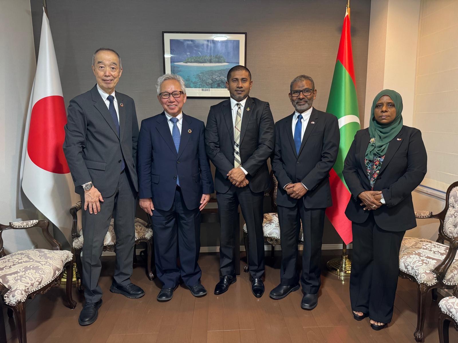 ރާއްޖެއާއި ޖަޕާނާ ދެމެދު ޓޭބަލް ޓެނިސް ކުރިއެރުވުމަށް މަޝްވަރާކޮށްފި