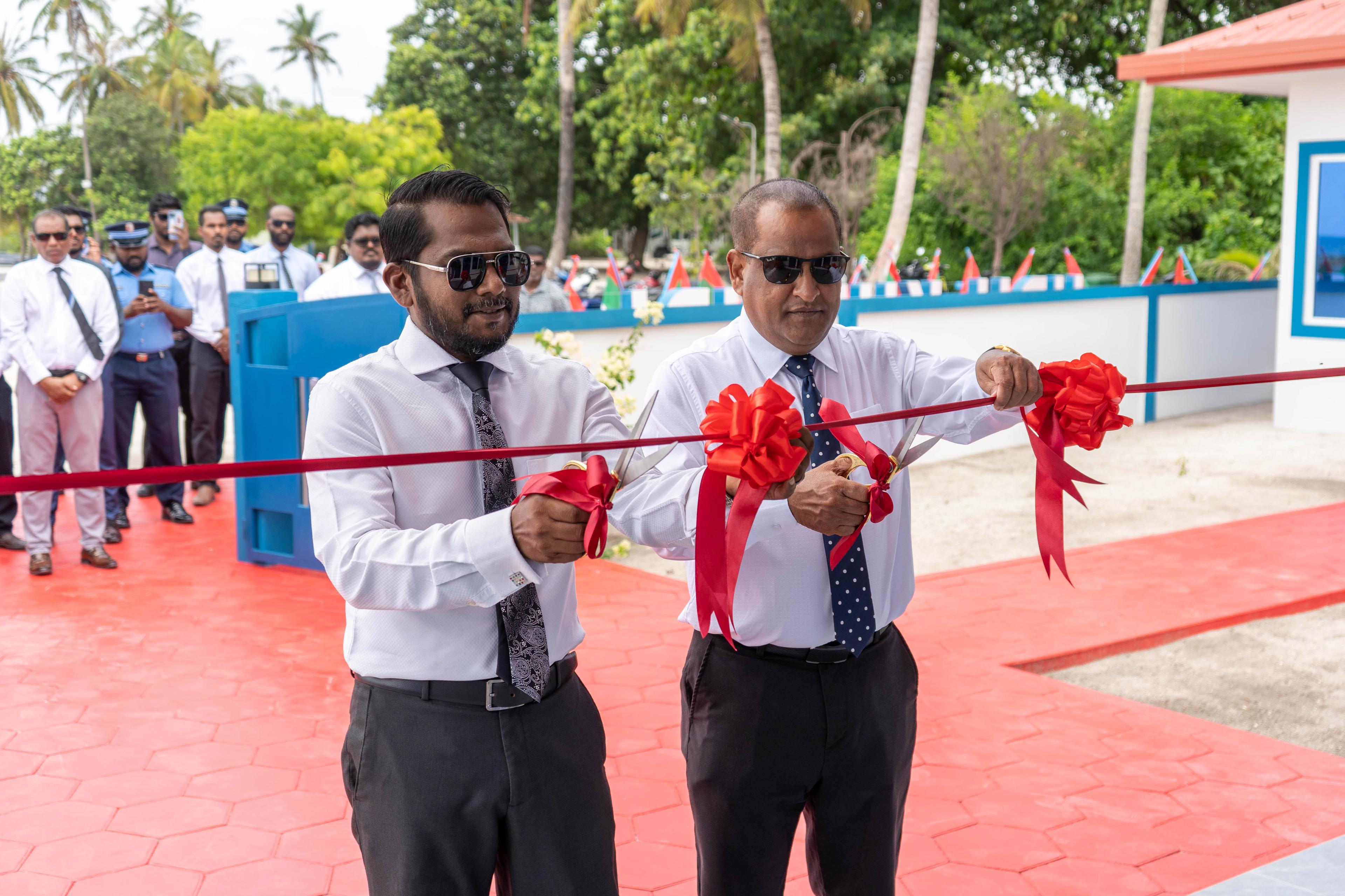 ކުރިނބީ ކައުންސިލް އިދާރާގެ އައު އިމާރާތް ހުޅުވައިފި