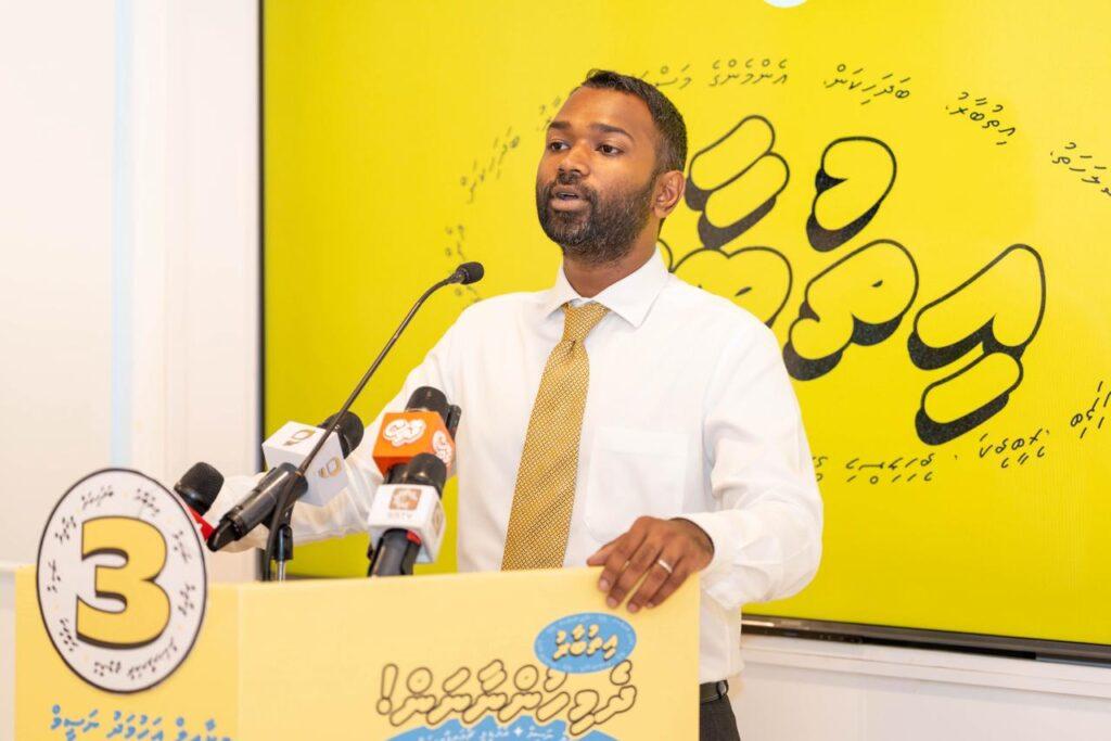 މީކާއިލް ބަލިގަބޫލުކުރައްވައިފި: "ރައީސް ނަޝީދަށް މަރުޙަބާ، 2028 ކާމިޔާބުކުރަން އެކީގައި މަސައްކަތްކުރާނަން!"