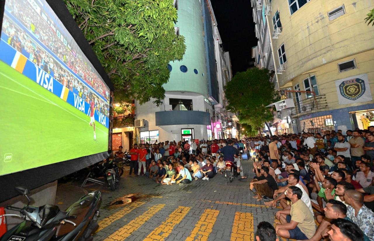 އާޖެންޓީނާ އާއި އިންގްލެންޑް މެޗުގެ ފޯރީގައި އާންމުންނަށް އުނދަގޫ ނުކުރުމަށް ފުލުހުން އިލްތިމާސްކޮށްފި