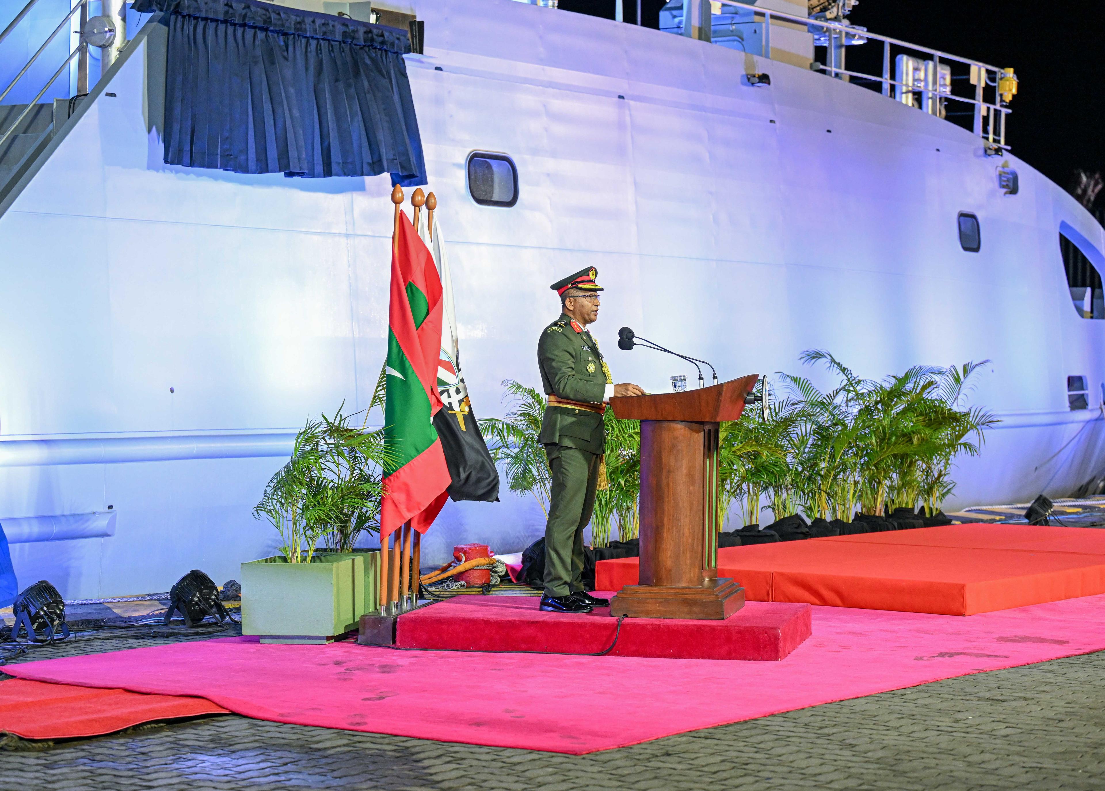 "ކޯސްޓްގާޑް ޝިޕް އިމާދުއްދީން" - ދިވެހި އަސްކަރިއްޔާގެ ޤާބިލުކަމާއި ހައިބަތު ދައްކާދޭނެ