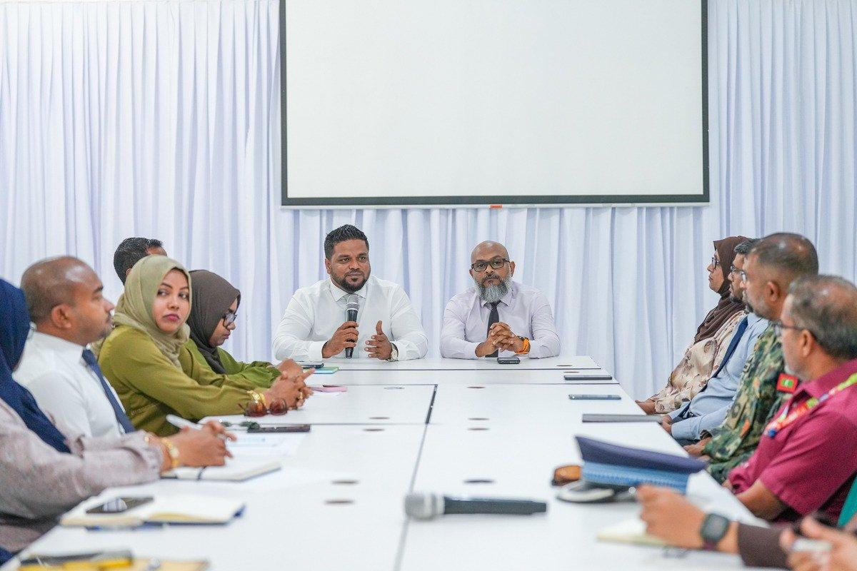 ކާރިސާތަކަށް އިޖާބަދިނުމުގެ ނިޒާމު ހަރުދަނާކުރަން އެންޑީއެމްއޭއިން އައްޑޫގެ މުއައްސަސާތަކާއެކު މަޝްވަރާކޮށްފި
