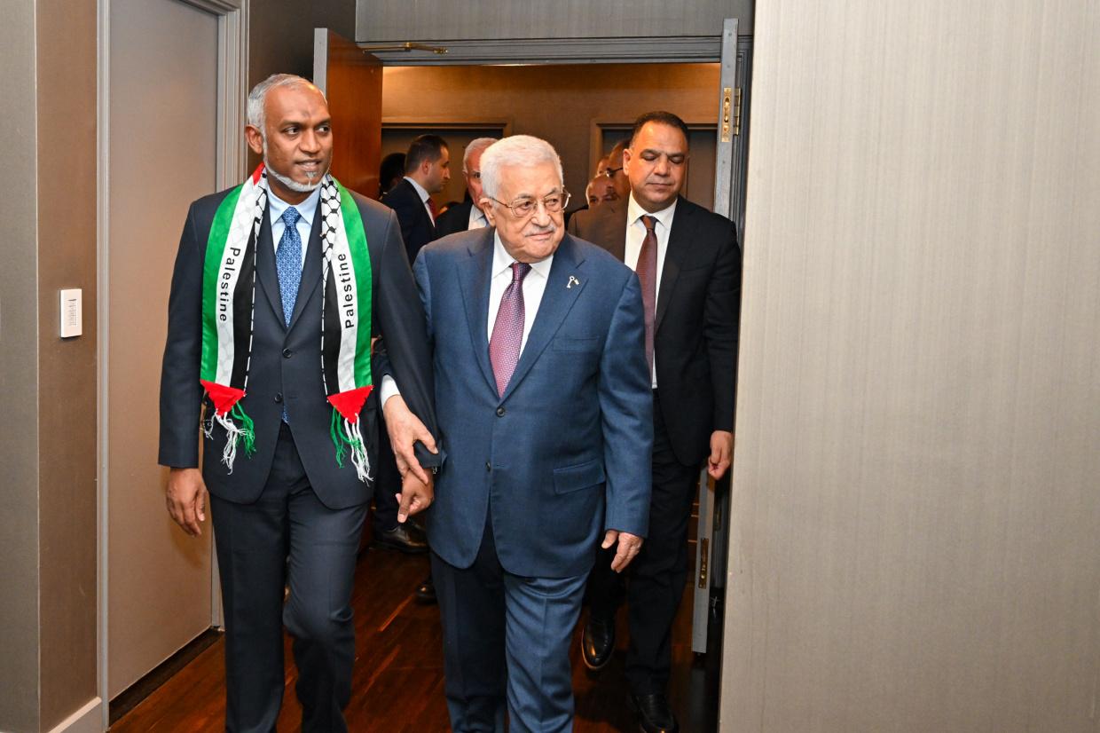 ފަލަސްޠީނުގެ ރައްޔިތުންނަށް އެހީވުމަށް އަންރުވާއަށް 50,000 ޑޮލަރު ހަދިޔާކުރަން ރާއްޖެއިން ނިންމައިފި